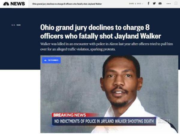 机车游戏手机苹果版
:美国8名警察开枪94次击毙非裔男子 大陪审团：不起诉